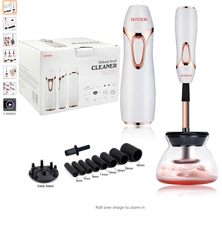 makeup brush cleaning set from amazon