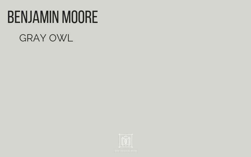 Benjamin Moore Gray Owl Wife With A Budget 