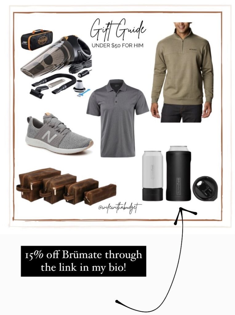 gifts for him under $50 