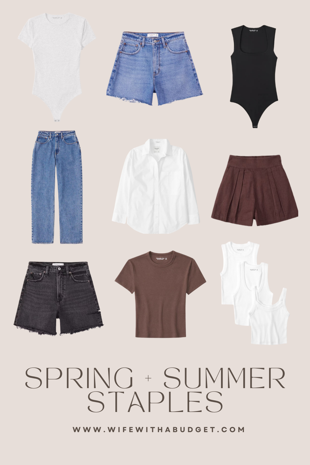 spring and summer staples 2023 @lindseyressler